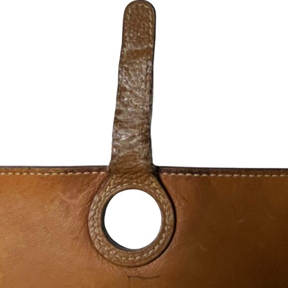 Hermes Dogon Duo Calf Leather Long Wallet Palladium Hardware in "Gold" 2006 - Picture 15 of 16